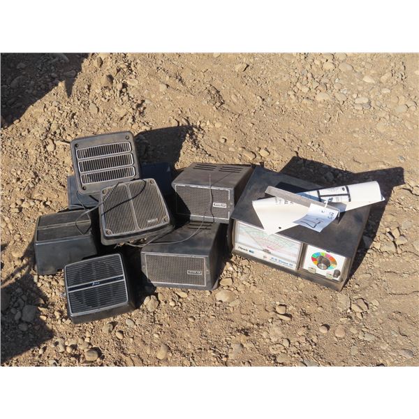 Hawk E-Z tune II diagnostic Analyzer + 5 Speakers (automobile)