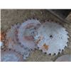 Image 5 : Lot of assorted saw blades and grinder blades