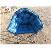 Image 1 : Extra padded club chair - new/unused + 6 umbrella poles?
