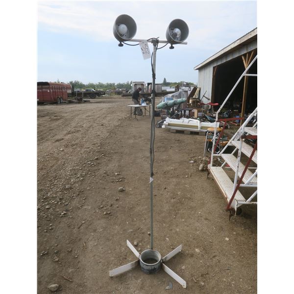 custom work light - 6.5' tall