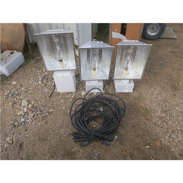 3x 315W HID lamps with ballast