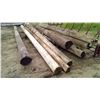Image 2 : 10 large poles ( 14' and up, 6" diameter and up)