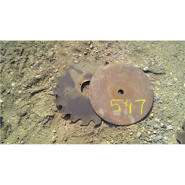 2  20"saw blades