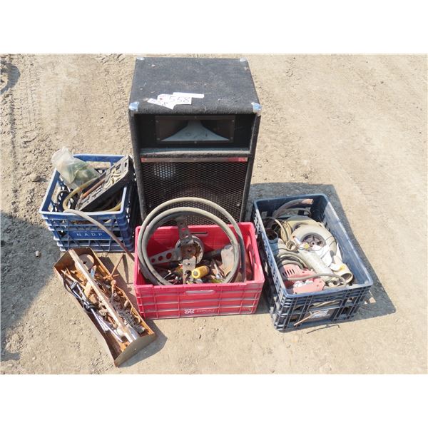 Ultra Linear Speaker + Assorted tools, parts, etc.