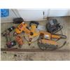 Image 1 : Power sander, 200ft measuring roll, Craftsman Drill with Batteries & Charger, etc.
