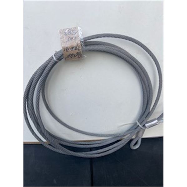 5/16"X20' 9,800 LBS CABLE