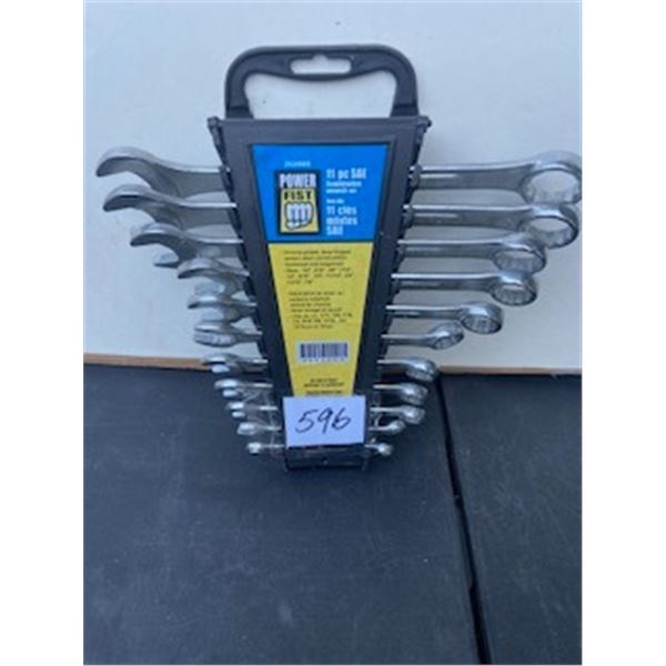 11pc. Comb. Wrench set 1/4"-7/8"
