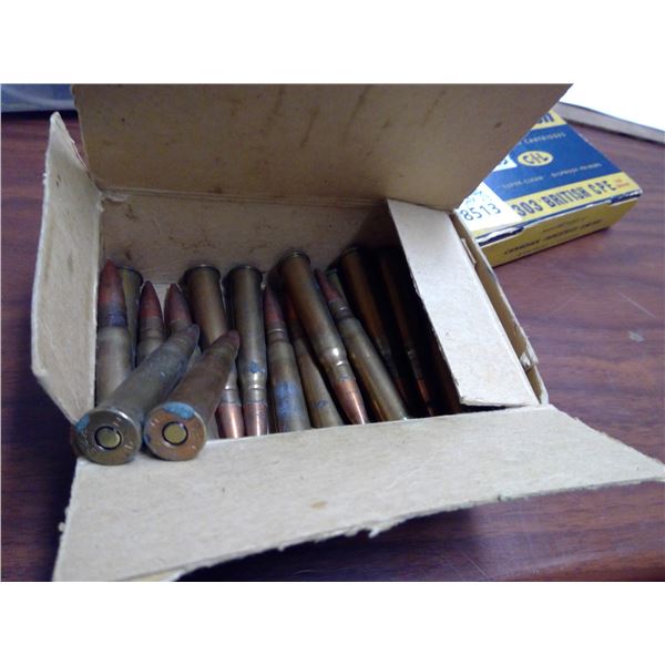 20 live rounds stamped " 1944  D1  Z"  Pal required