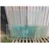 Image 5 : Lot of 14 pieces of tempered glass. Various sizes. See photos.
