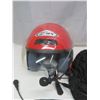 Image 2 : Zox Kaba motorcycle helmet with mic and headphones -  size small