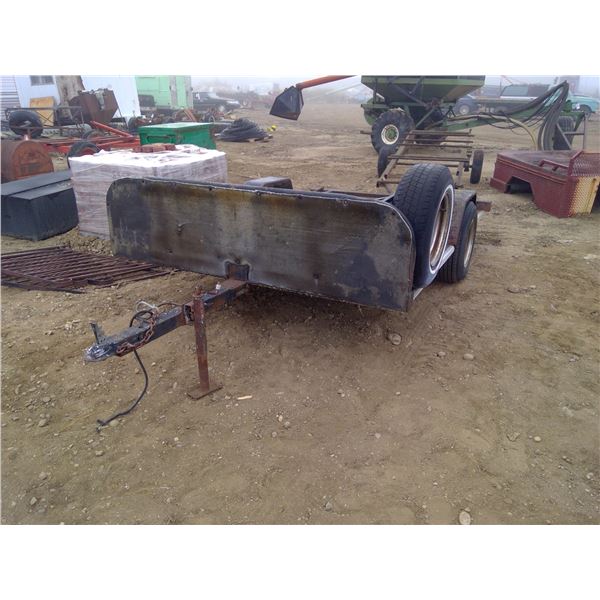 Tilt trailer ser # 1035990 64 X 128 "  drag not included