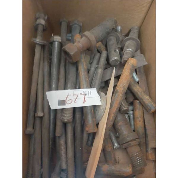 misc bolts and pins 30 lbs