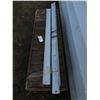 Image 4 : 688 - 3 sections of aluminum straight edge (4’ long each section)
