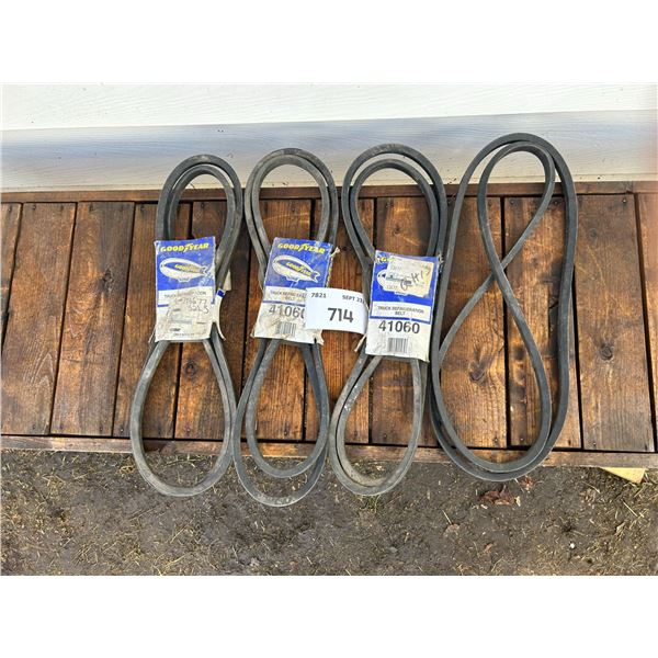 714 - Lot of Goodyear 41060 truck refer belts