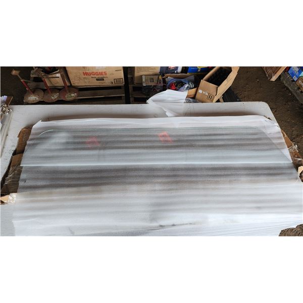 New truck canopy/cap door window - 55.5"W x 14.5"H