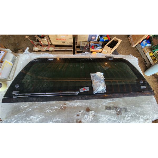 New truck canopy/cap side window pane - 61"W x 21.5"H