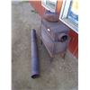 Image 2 : Vintage wood stove with fluted chimney section and elbow section