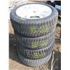 Image 1 : Bridge Stone Blizzak ws60 Set of 4 tires with rims: 205/50R17 89R