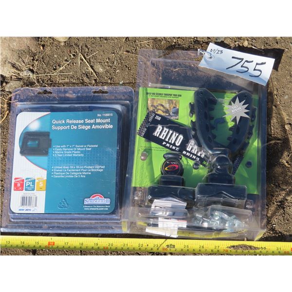 Quick release mount + Kolpin Rhino Grip for quads/ATV's, etc. - new