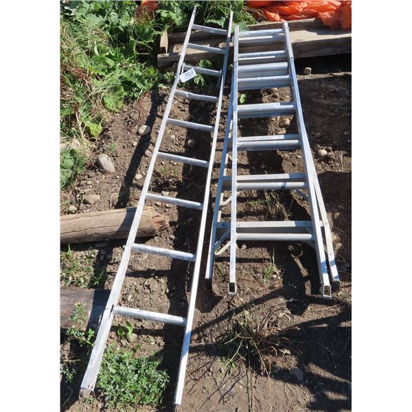 2 ladders (13ft & 9ft)