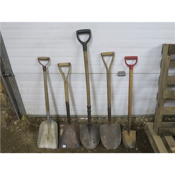 lot of shovels