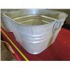 Image 6 : 3 galvanized tubs - 20.5"x20.5"x11.5"H and 18.5"x18.5"x11.5"H