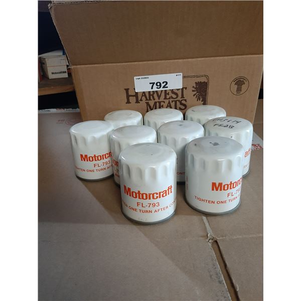 8 motorcraft  fl-793 oil filters