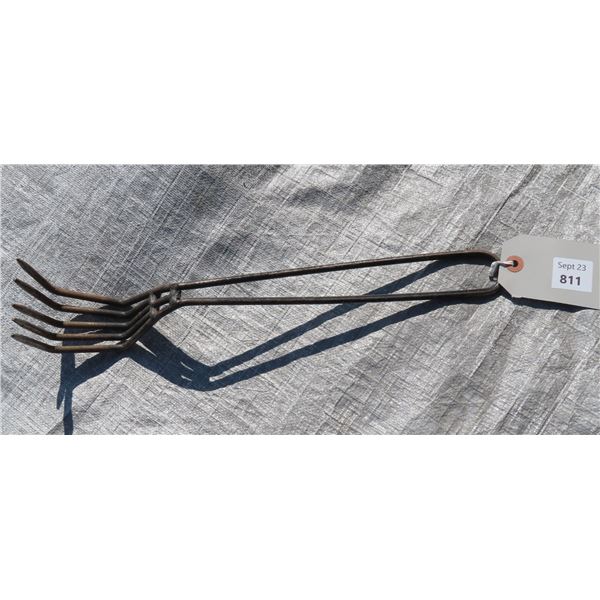 Antique hardware bin fork