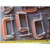 Image 4 : Lot of 11 C-Clamps