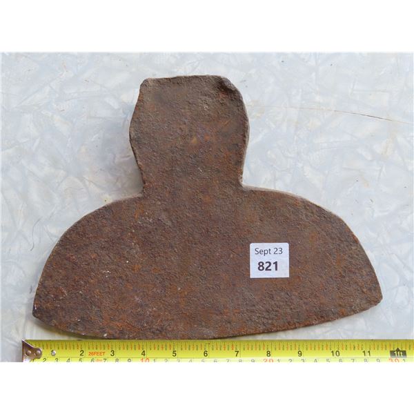 Large Antique broad axe head
