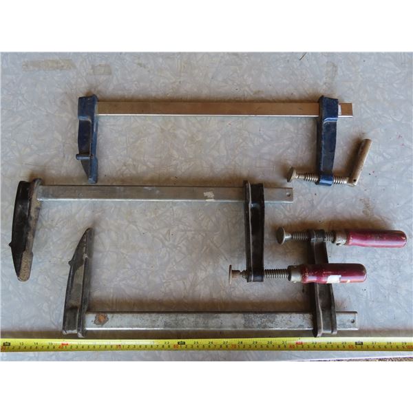 3 16" Bar clamps