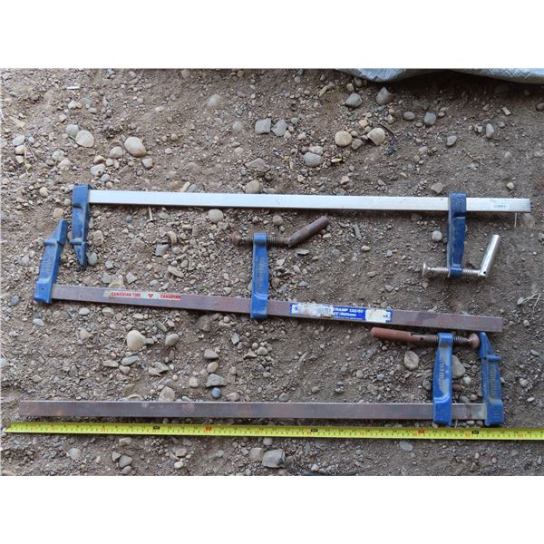 3 32" Bar Clamps