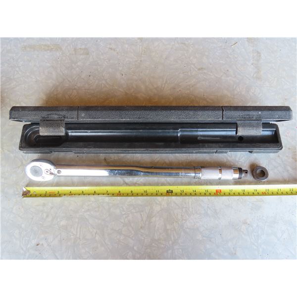 Heavy duty torque wrench