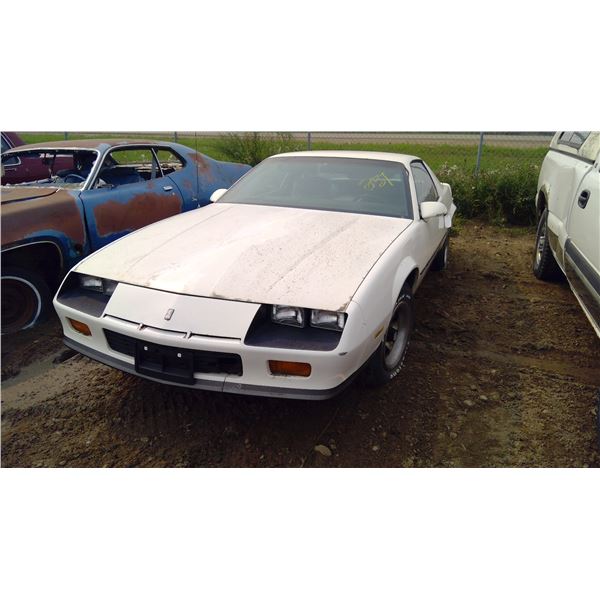 1986 CHEV CAMARO VIN 1G1FP87S6GN101187