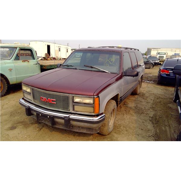 1993 GMC Suburban C/R 10/1500  Sk registered  VIN 1GNEC16K9PJ358785
