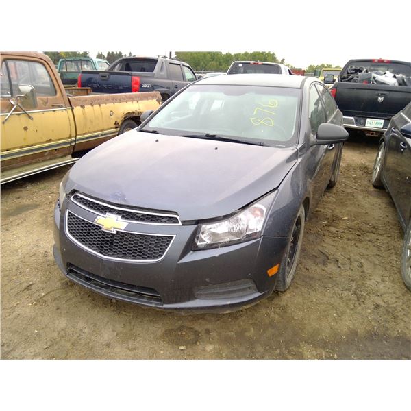 2013 Chev Cruze, has keys, SK registered, VIN 1G1PL5SSHXD7217471, has transmission issues