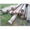 Image 2 : 27 Large posts 6-8 feet lengths greater than 8" diameter