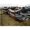 Image 2 : approx 283 quonset panels  12' lengths mainly but some variety and 2 sets of other metal pieces.  Se