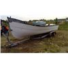 Image 9 : 22' Boat and tandem trailer  Trailer serial number 1179558, Volvo Penta 290 leg on boat
