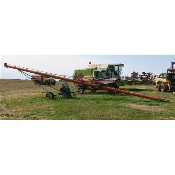 Auger w/ Auxiliary Motor - 8" x Approx. 46ft. - Kohler Engine, Electric Start