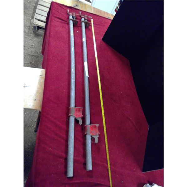 2 24" tube clamps