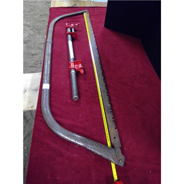 swede saw and tube clamp