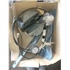 Image 2 : pallet of unclaimed merchandise (must take all) water pump, halogen light, air gauge, discharge hose