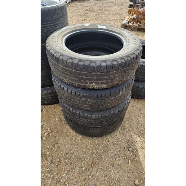 Set of 4 - Falken WildPeak H/T tires - 215/65r17