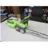 Image 5 : Earthwise 12" cordless chainsaw with battery and charger