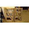 Image 1 : 2 old sheep gates ( 22 X 37 ")