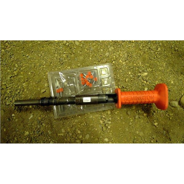Remington nail gun with nails and caps