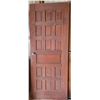 Image 2 : 32x80 antique solid wood scribe door
