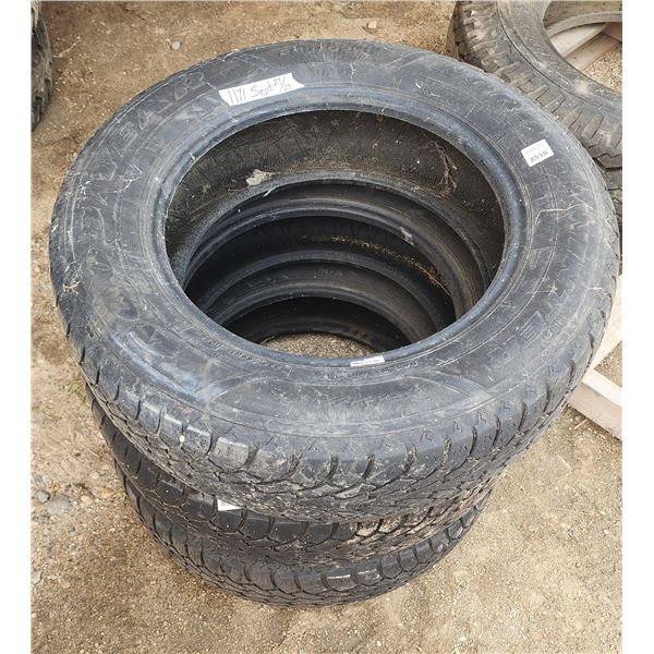 Set of 3 - Goodyear tires - 225/65r17