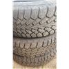 Image 3 : Set of 3 - Goodyear tires - 225/65r17